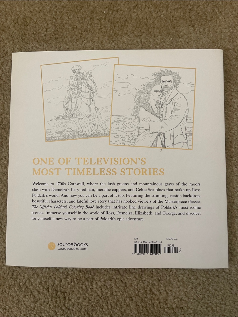 The Official Poldark Coloring Book - 📺 - Picture 2 of 5